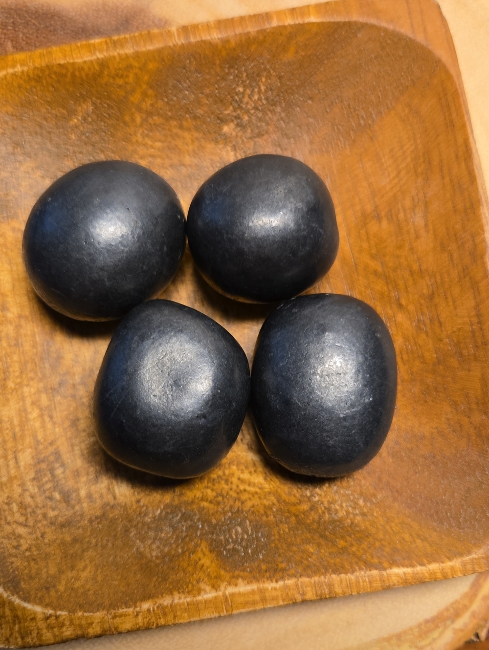 Shungite Black Decorative Stones